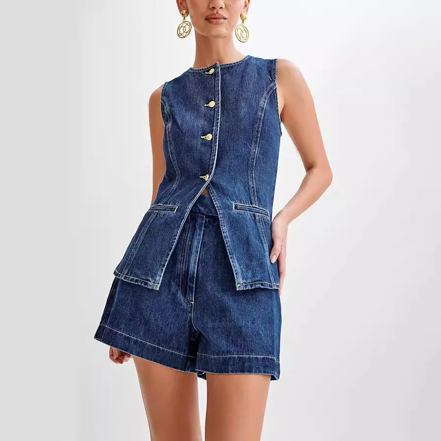 JEAN DOUBLE SET FOR SPRING